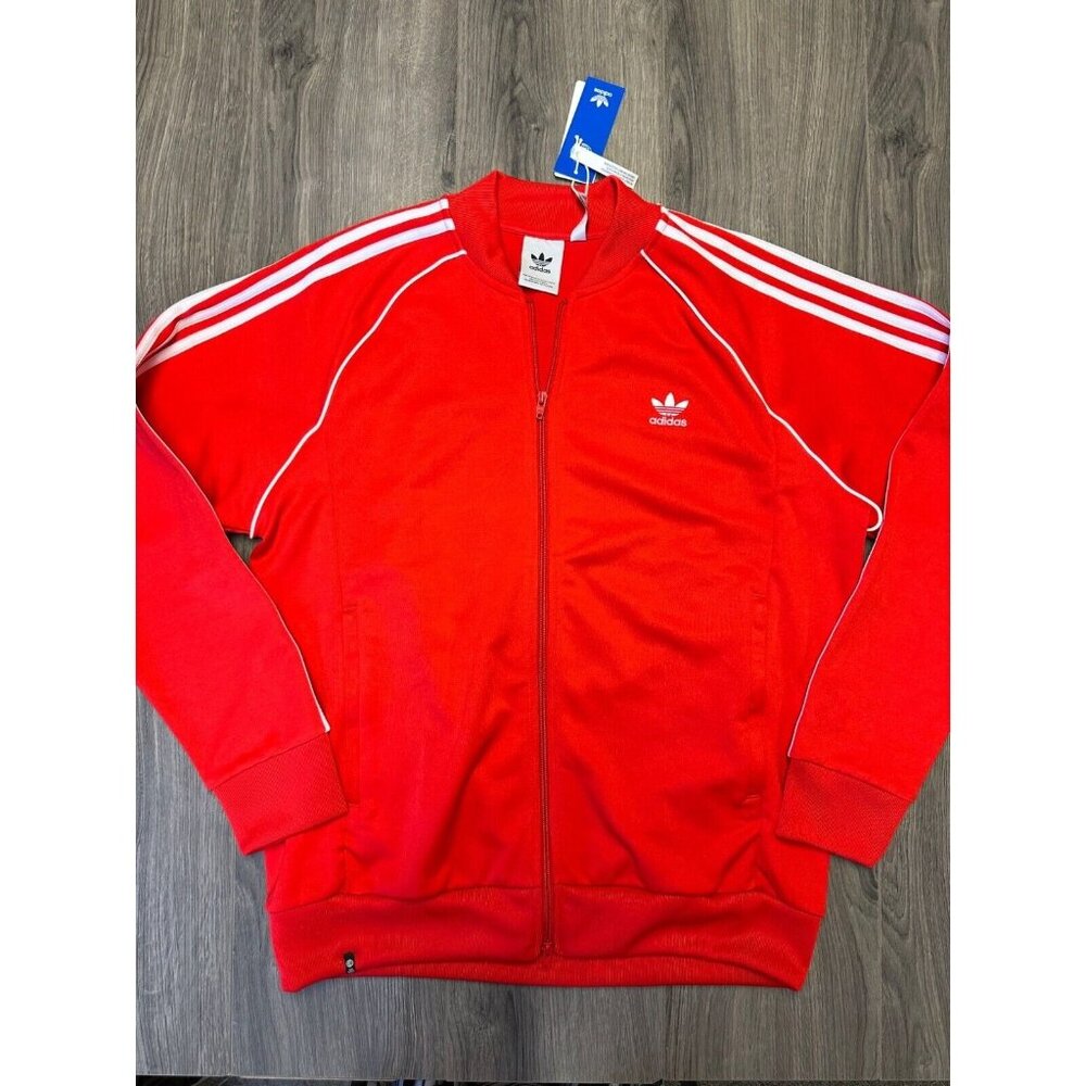 Adidas track jacket full zip